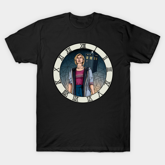 The Clock Strikes 13 Doctor Who TShirt TeePublic